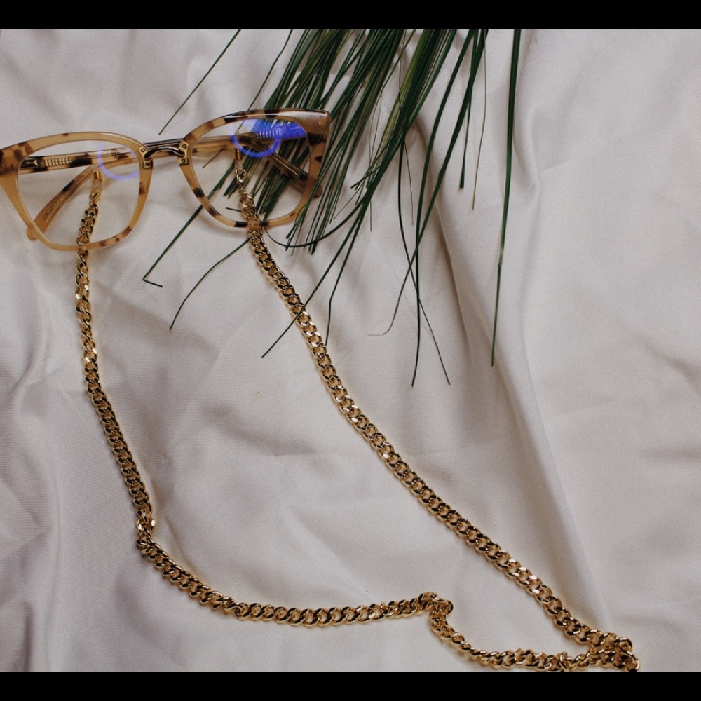 3 Way 14k plated Chain